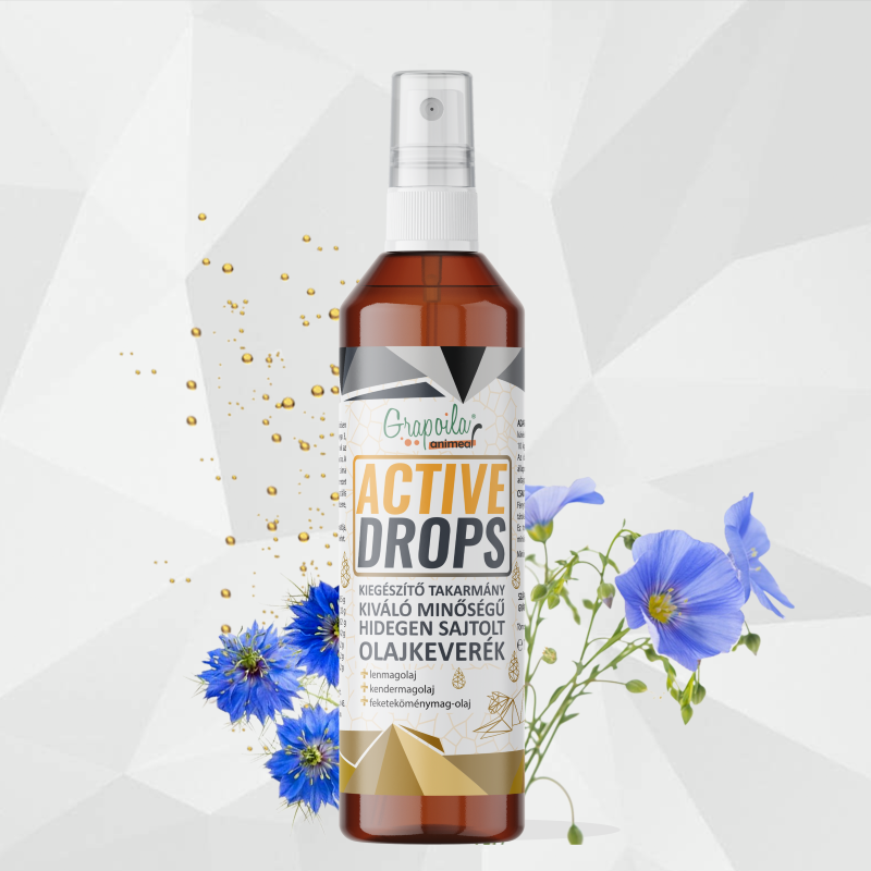 Spray cu amestec de ulei presat la rece Active Drops