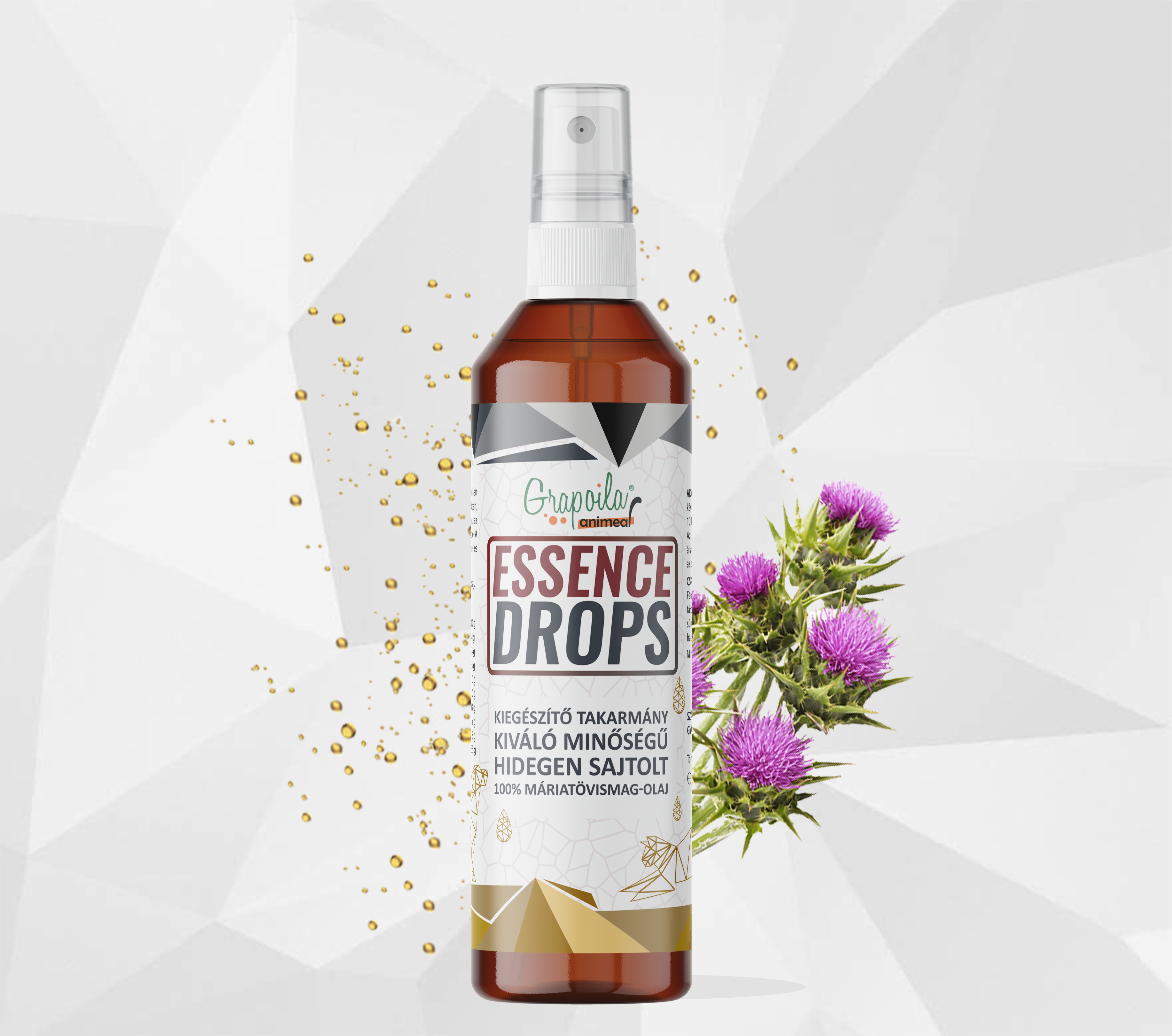 Essence Drops ulei de semințe de ciulin 100% presat la rece