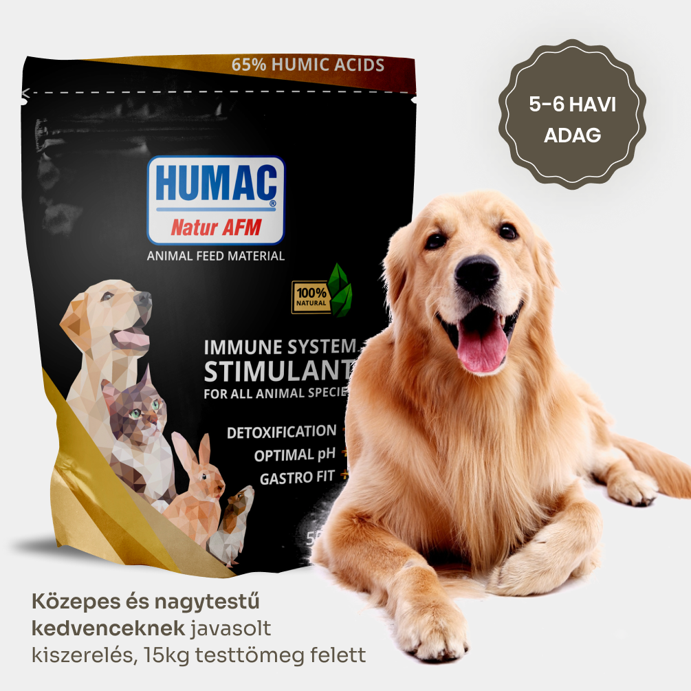 HUMAC® Active AFM Pudră 500 g (pachet recomandat pentru animalele de companie medii și mari)