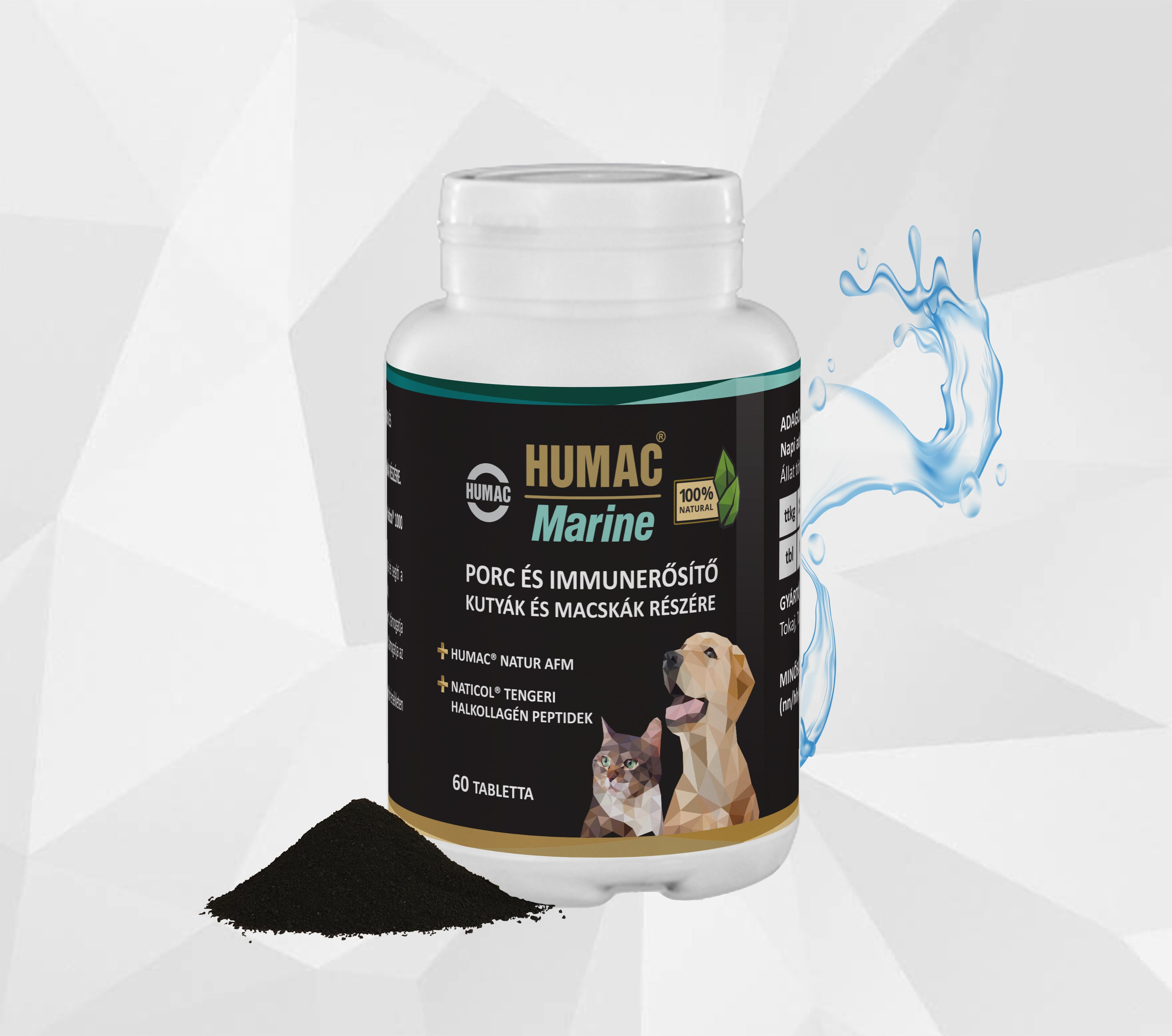 HUMAC® Marine - HUMAC® și tablete cu peptide de colagen